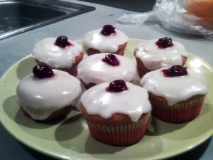 bakewell cupcakes